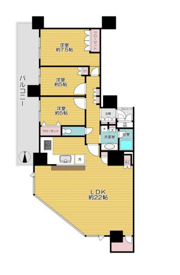 【間取り】 | セントプレイスタワー