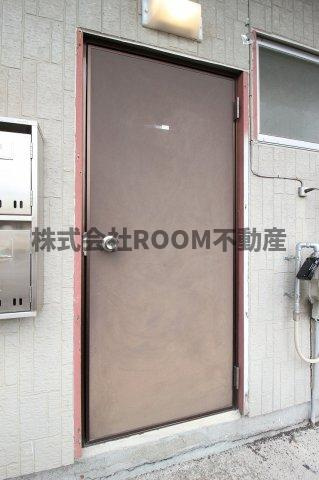 コーポ早水の玄関|毎日通る玄関はこちらです