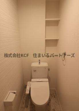 サニーコート津福のトイレ|コンパクトで使いやすいトイレです