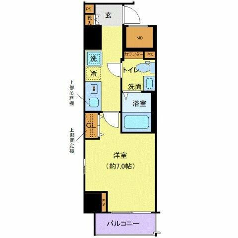 【間取り】 | クレヴィスタ蒲田