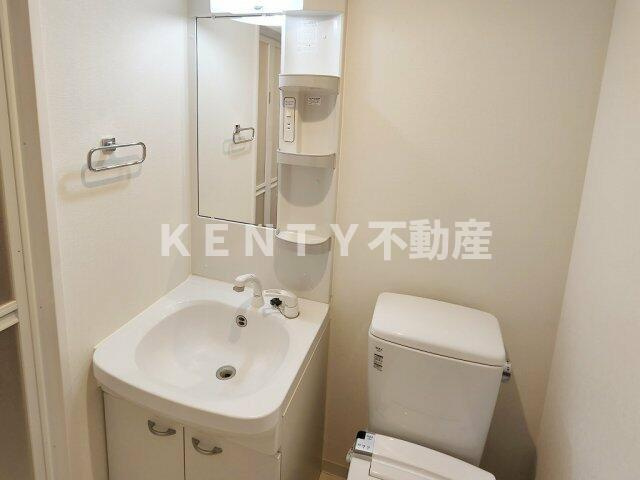 【洗面所】 | クレヴィスタ蒲田 | 広い洗面スペース