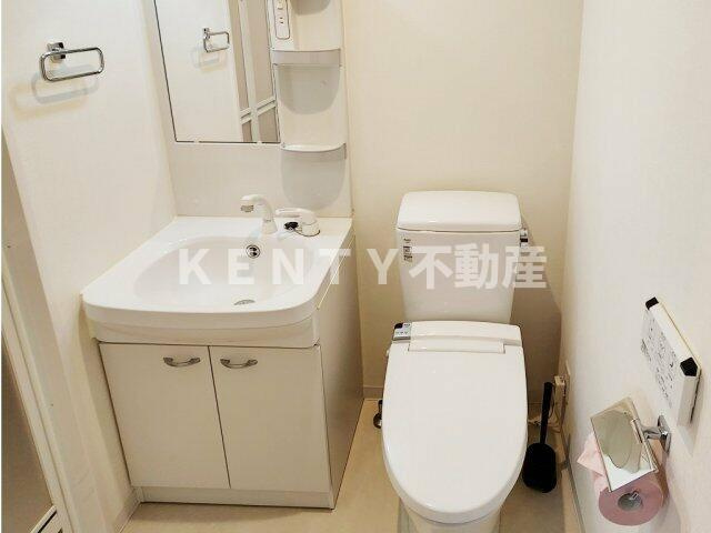 【トイレ】 | クレヴィスタ蒲田 | 落ち着いたトイレです