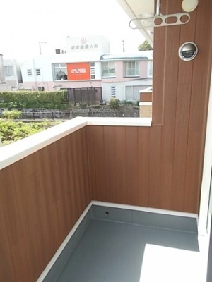 【バルコニー】 | アルバーダ・ＭⅡ | 広々としたバルコニーです