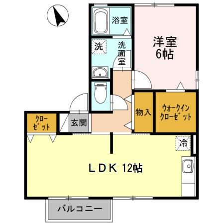 【間取り】 | ヴィラージュルピナＣ棟