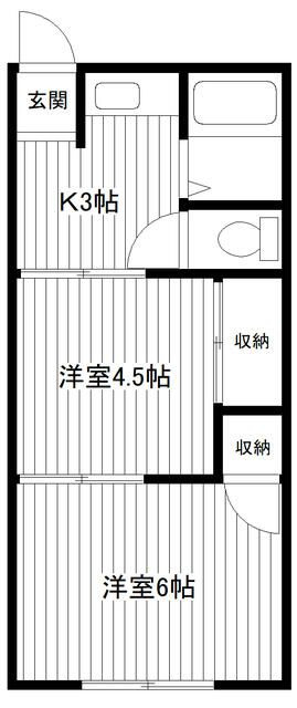 横浜市港北区富士塚２丁目のアパート