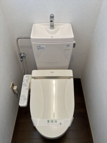 鷲宮貸家のトイレ|シンプルで使いやすいトイレです