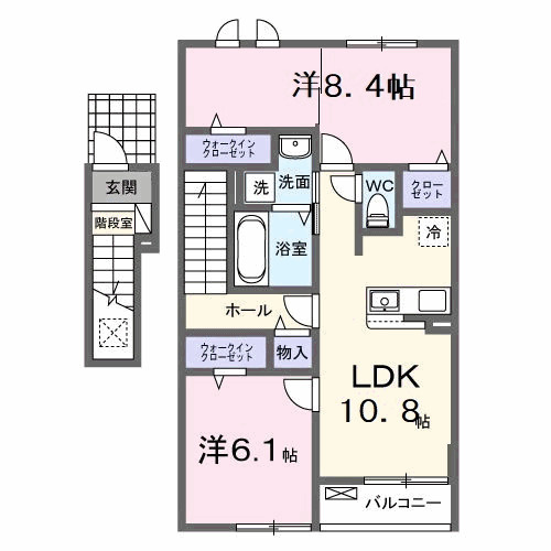 apartment 領家町本荘ケ内