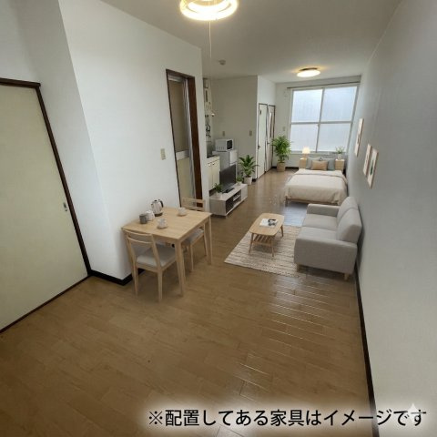 メゾン白樺の居間・リビング
