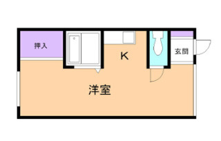 メゾン白樺の間取り