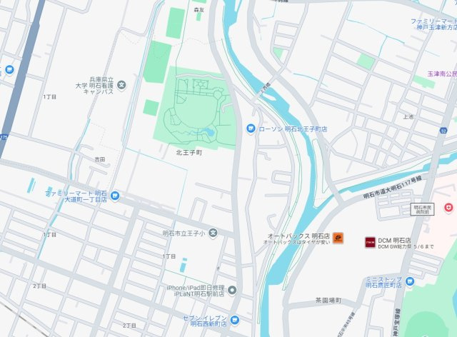 明石市北王子町　第2期　新築一戸建ての地図