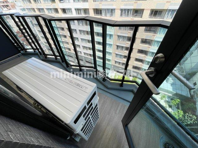 コンフォリア・リヴ谷町四丁目のバルコニー