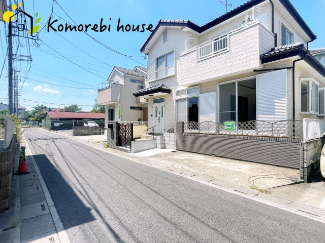 さいたま市西区指扇　中古一戸建ての前面道路含む現地写真|前面道路含む現地写真です