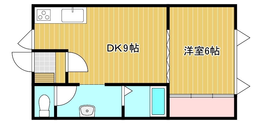 シャトーハイツの間取り