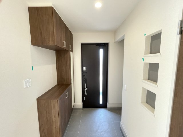 高崎市新町（全5棟）1号棟の玄関