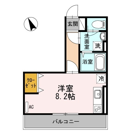 クラヴィーア山形の間取り