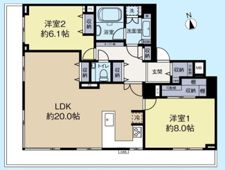 【間取り】 | パロス白金