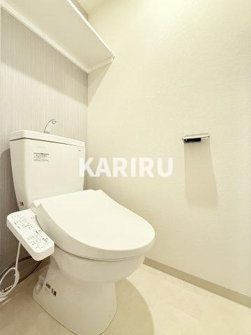 Alivis緑橋のトイレ