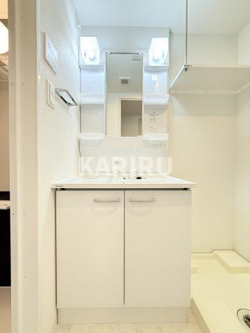 Alivis緑橋の洗面所