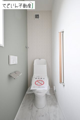 【トイレ】 | フェリディアガーデン上里町勅使河原　新築住宅 | ≪4号棟≫
現地(2025年月11月撮影)