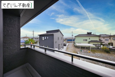 【バルコニー】 | フェリディアガーデン上里町勅使河原　新築住宅 | ≪4号棟≫
現地(2025年月11月撮影)