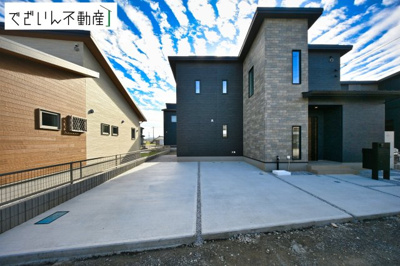 【外観】 | フェリディアガーデン上里町勅使河原　新築住宅 | ≪4号棟≫
現地(2025年月11月撮影)