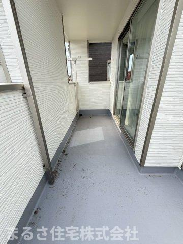 恒久10期　新築戸建のバルコニー