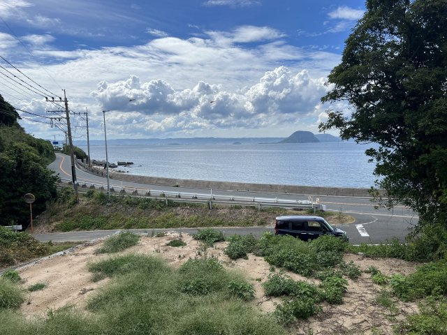 糸島土地の外観