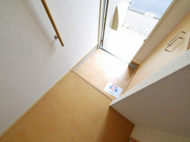 サンプレジールの玄関|きれいな玄関です