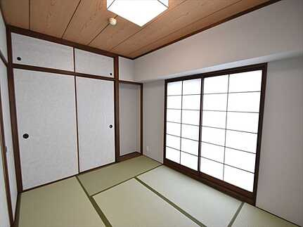 ファミール江波公園ツインズ弐番館の和室