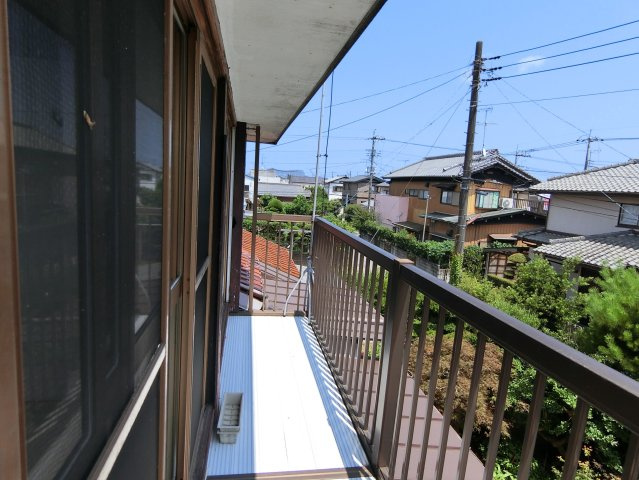 レンテ中の島のバルコニー