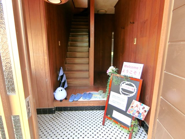 レンテ中の島の玄関