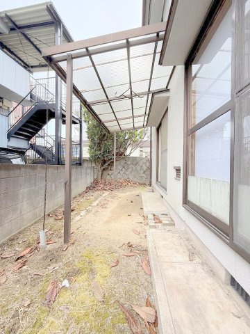 【庭】 | 東原3丁目貸家