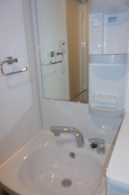 【洗面所】 | グランフォーレ千早マークスクエア ウエストウイング | 同シリーズ別物件の写真になります。床や建具などの色は現況優先。