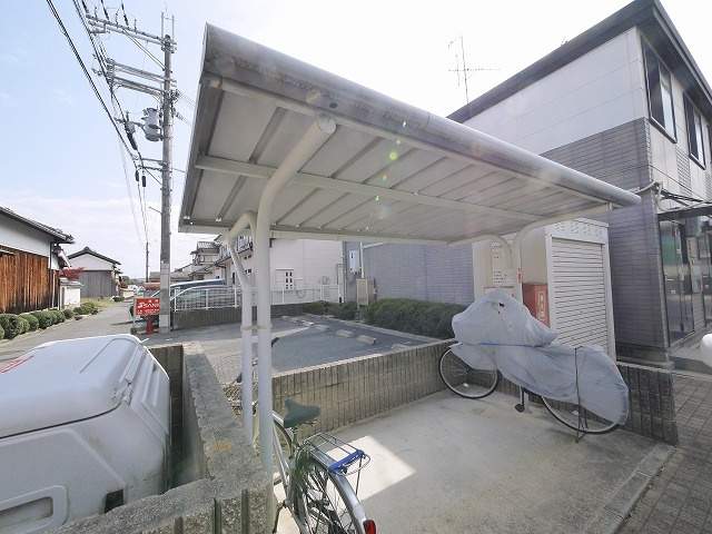 レオパレスジュピタのその他共用部分|駐輪場です