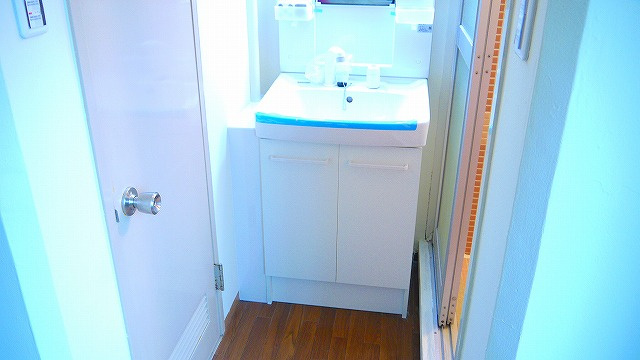 コーポレート筒井の洗面所