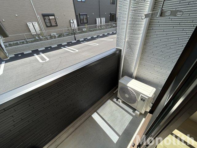 メゾンヴォロンテⅠのバルコニー