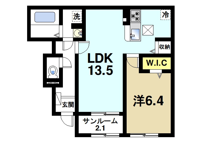 カーサ・リンドペローⅡの間取り