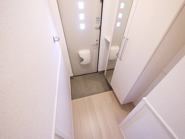 カーサ・リンドペローⅠの玄関