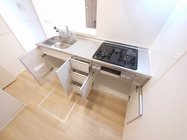 カーサ・リンドペローⅠのキッチン|キッチンでお料理をお楽しみください