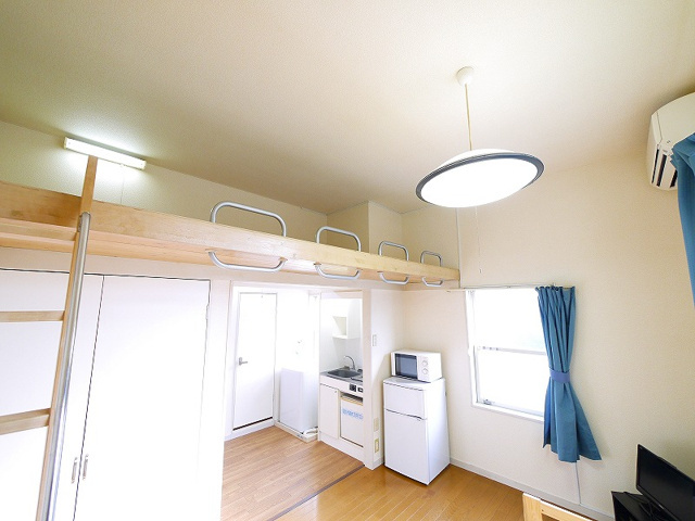 レオパレスカサの寝室|寝室です