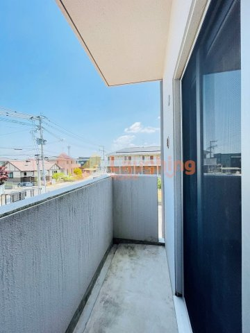 久留米市山川安居野３丁目の賃貸マンションのバルコニー|バルコニーがあります