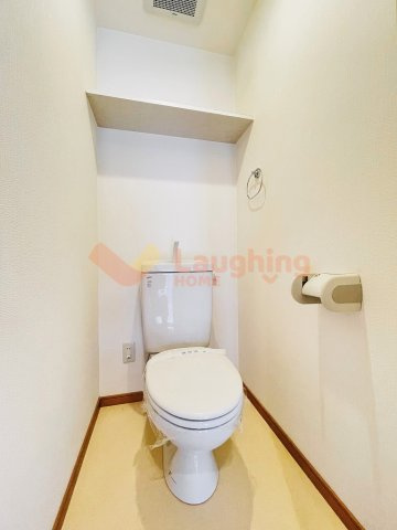 久留米市山川安居野３丁目の賃貸マンションのトイレ|トイレもきれいです