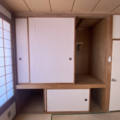 室蘭市沢町22-6　戸建の収納
