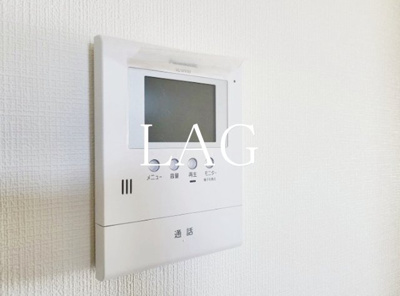 【セキュリティ】 | 国立市谷保貸家 | モニター付きインターホンです。