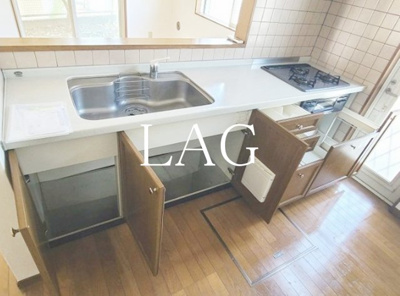 【キッチン】 | 国立市谷保貸家 | キッチンです。