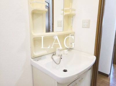 【独立洗面台】 | 国立市谷保貸家 | 独立洗面台です。