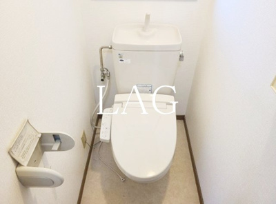 【トイレ】 | 国立市谷保貸家 | トイレです。