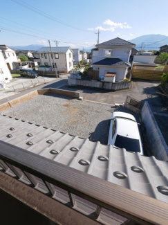 【展望】 | バルコニーより庭を望む