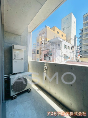 【バルコニー】 | アクアスイート南森町 | 同マンション別部屋参考写真