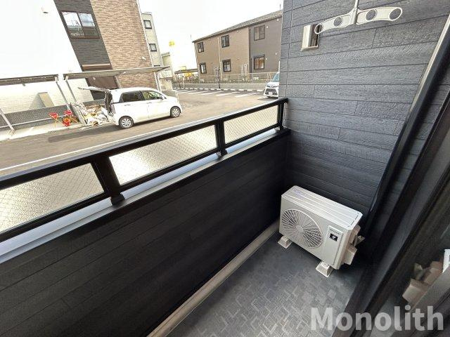 メゾンヴォロンテⅡのバルコニー